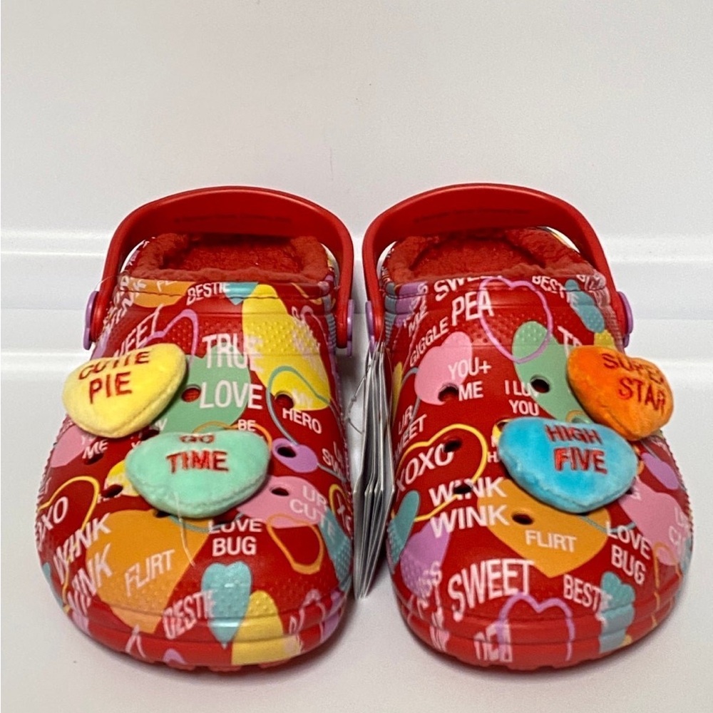 CROCS X SWEETHEARTS Collaboration ELEVATED Classic Lined Clogs J4